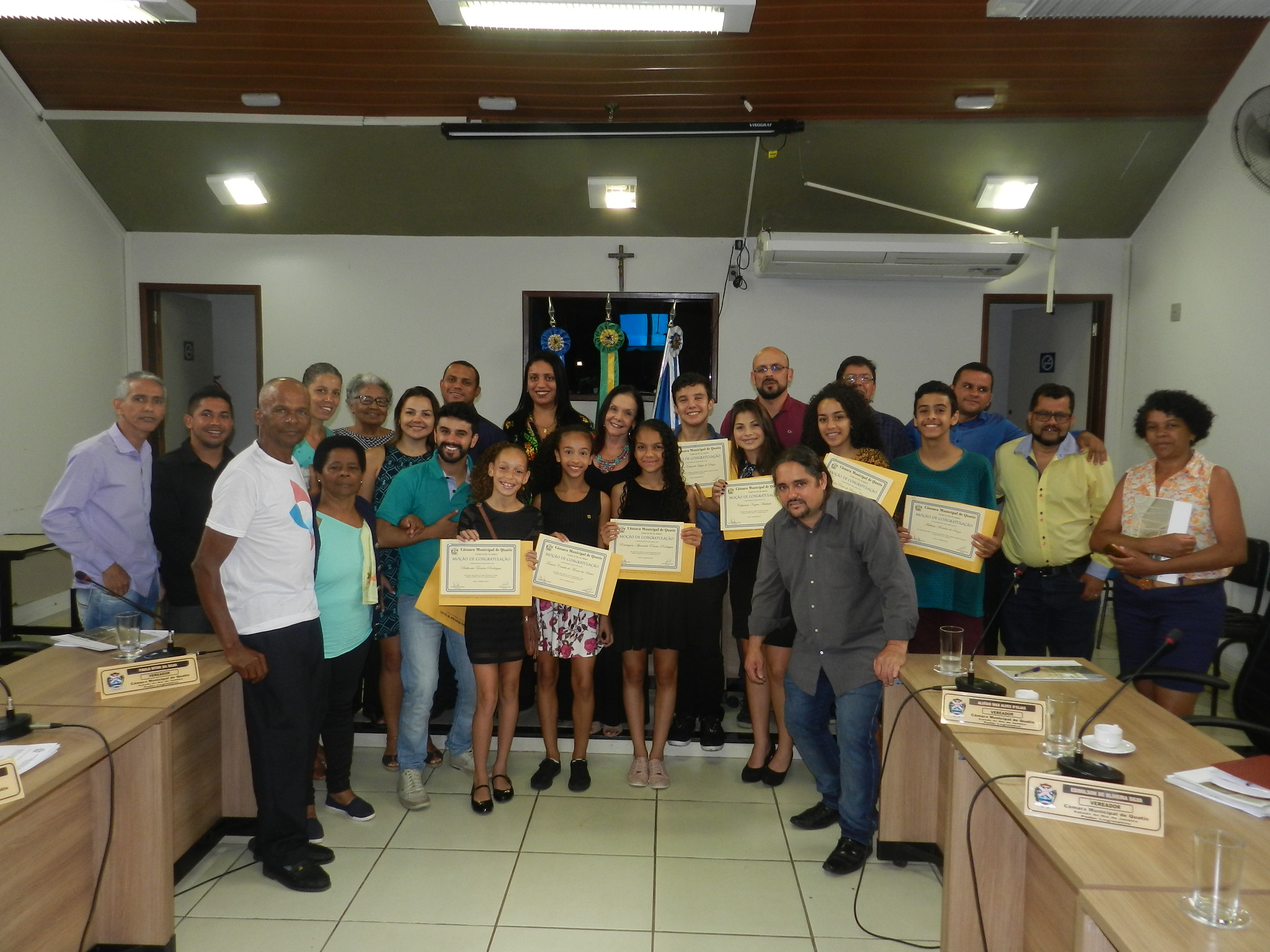 Homenagem aos bailarinos quatienses 