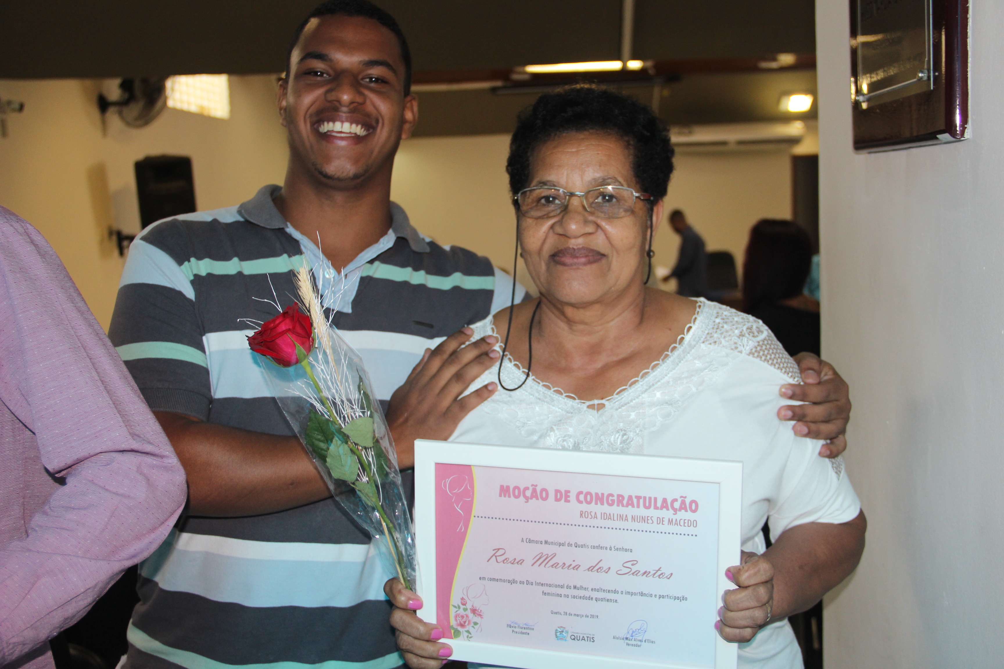 Moção de Congratulação Rosa Idalina Nunes de Macedo