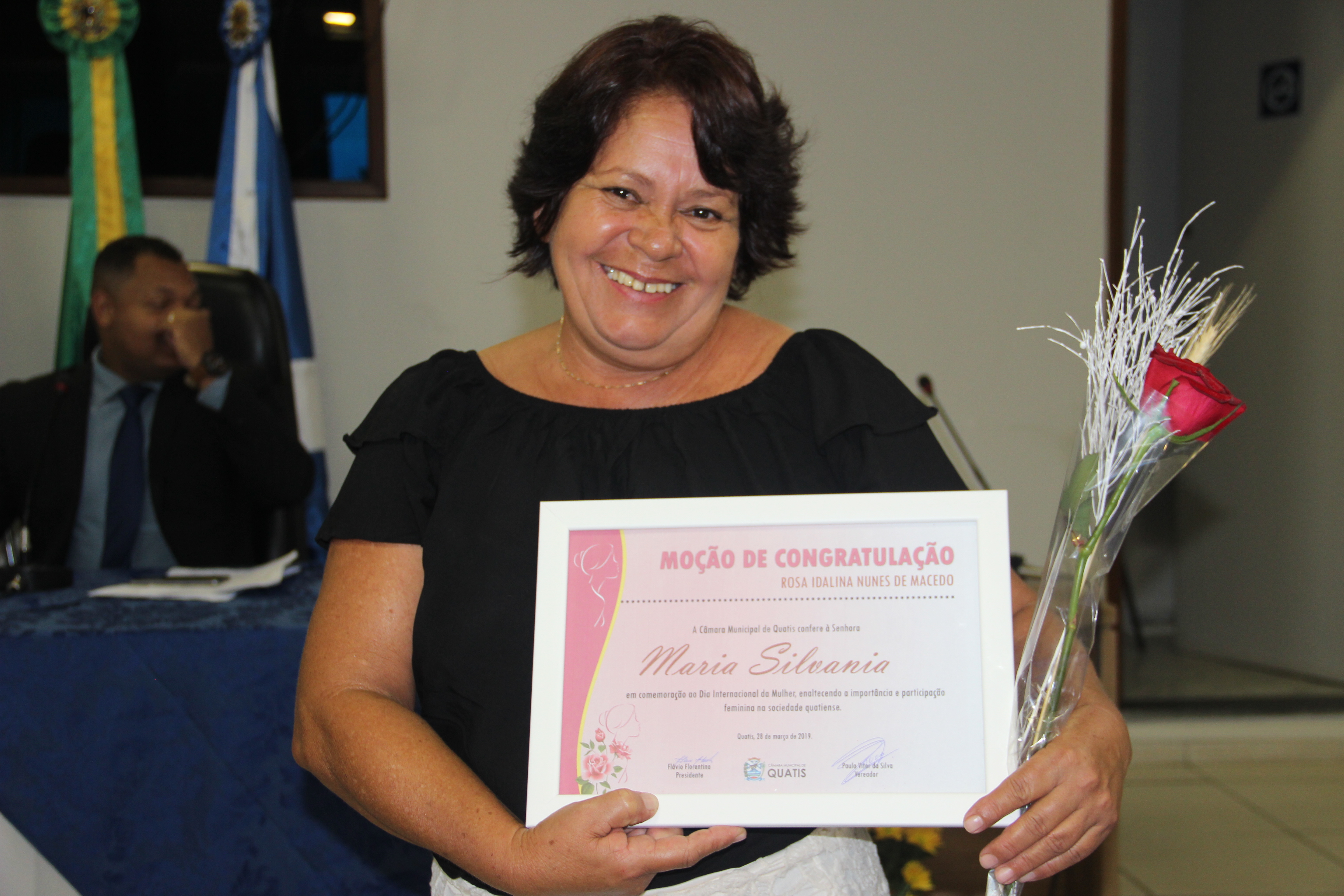 Moção de Congratulação Rosa Idalina Nunes de Macedo