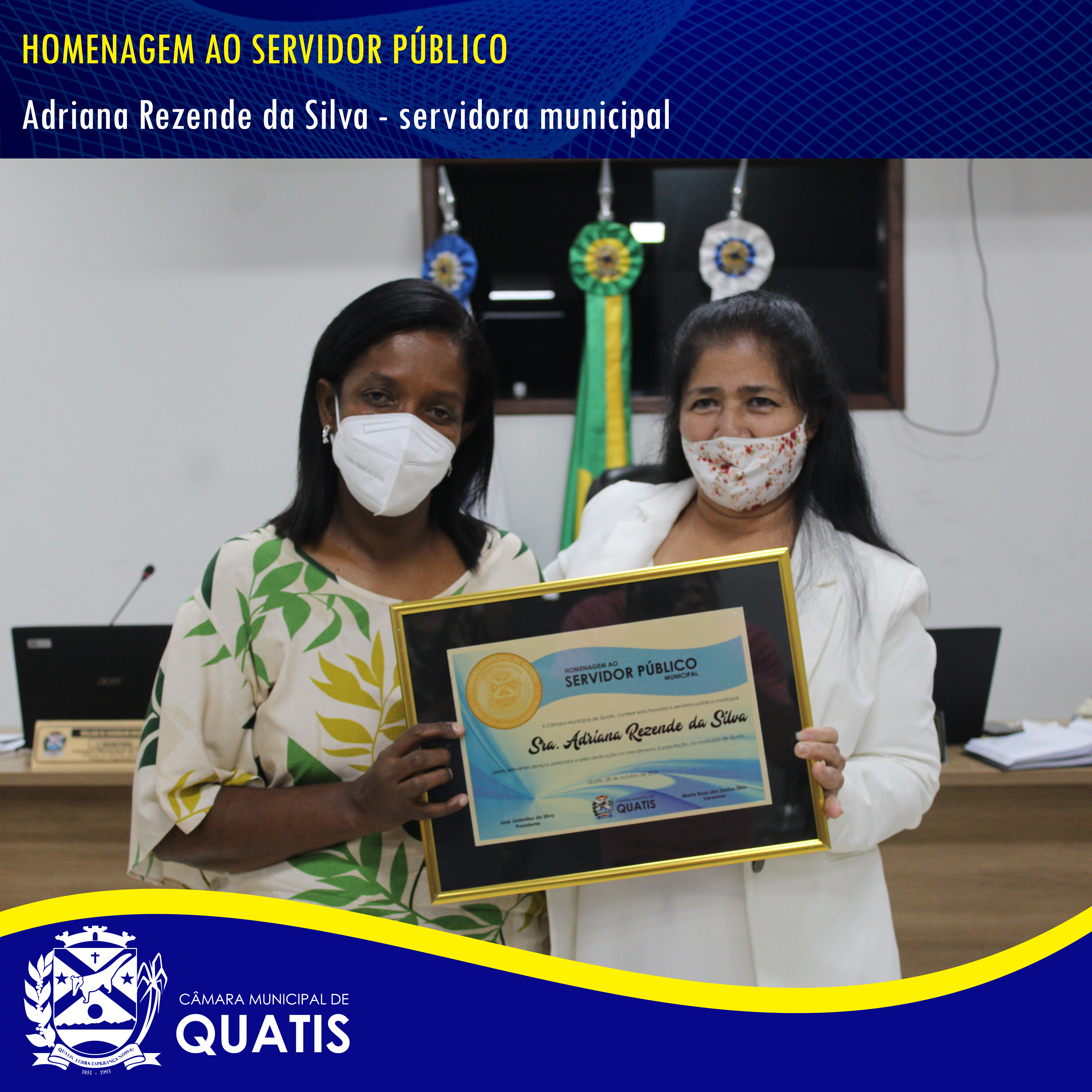 Homenageada - Adriana Rezende da Silva