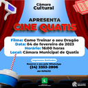 🎥🎞VEM AI O PRIMEIRO CINE QUATIS DE 2023! 🎥🎞VEM AI O PRIMEIRO CINE QUATIS DE 2023!