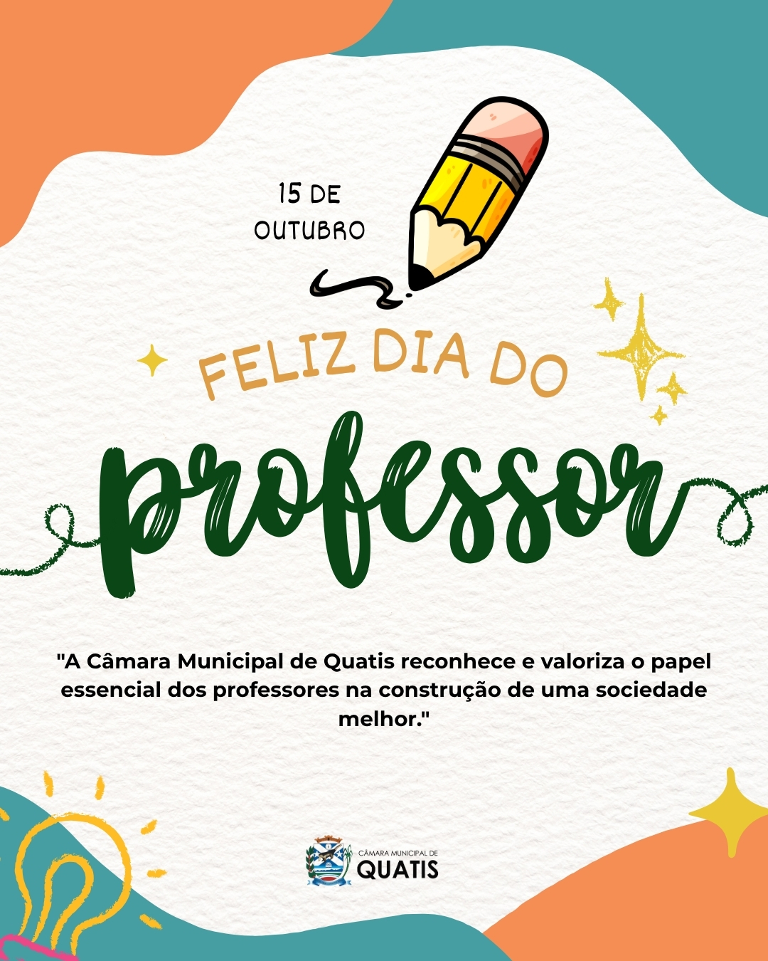 📚 Feliz Dia dos Professores! 👩‍🏫✨