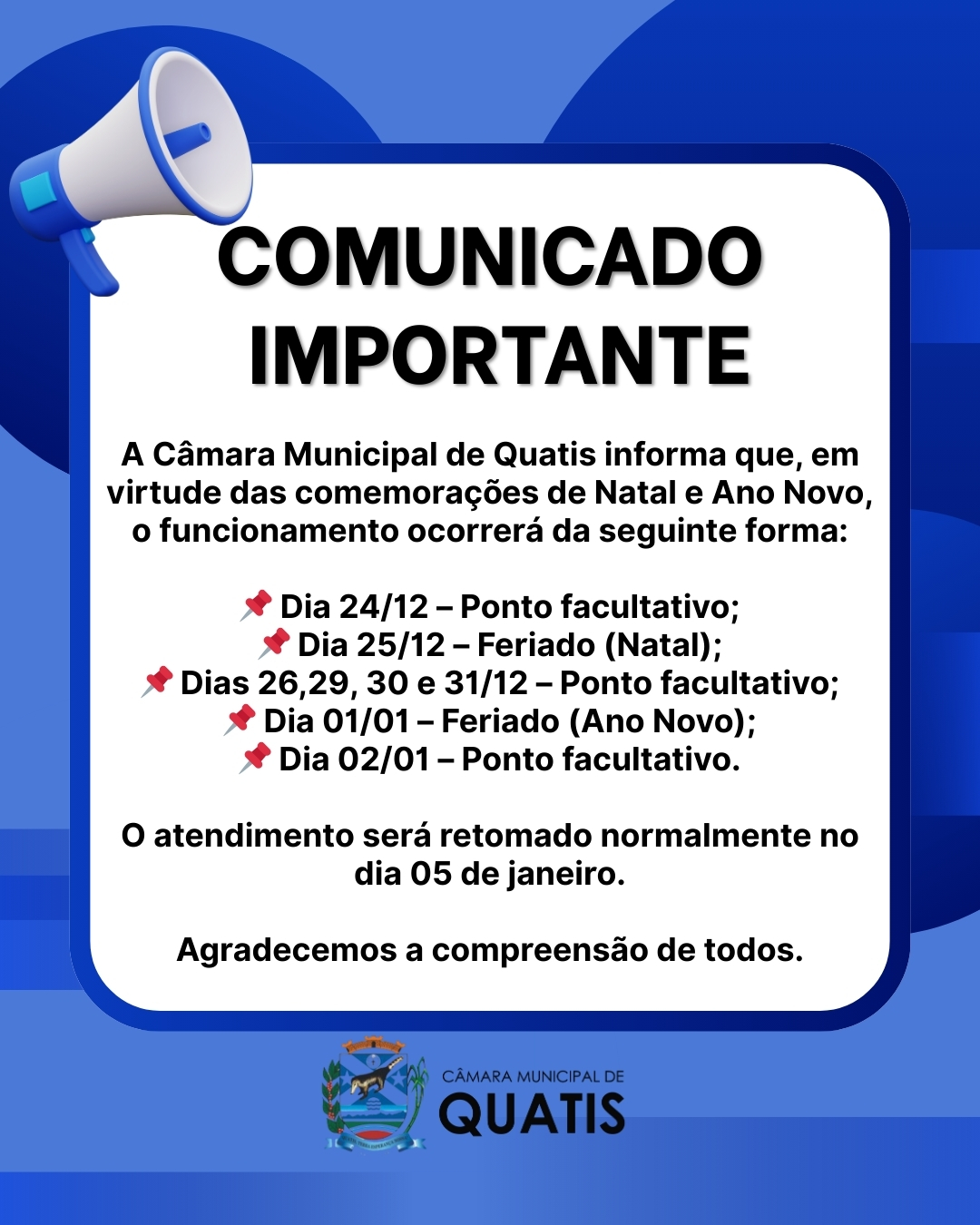 📢 COMUNICADO IMPORTANTE