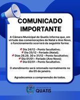 📢 COMUNICADO IMPORTANTE