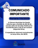 📢 Comunicado Importante