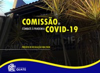 CÂMARA CRIA COMISSÃO DE COMBATE À COVID-19 