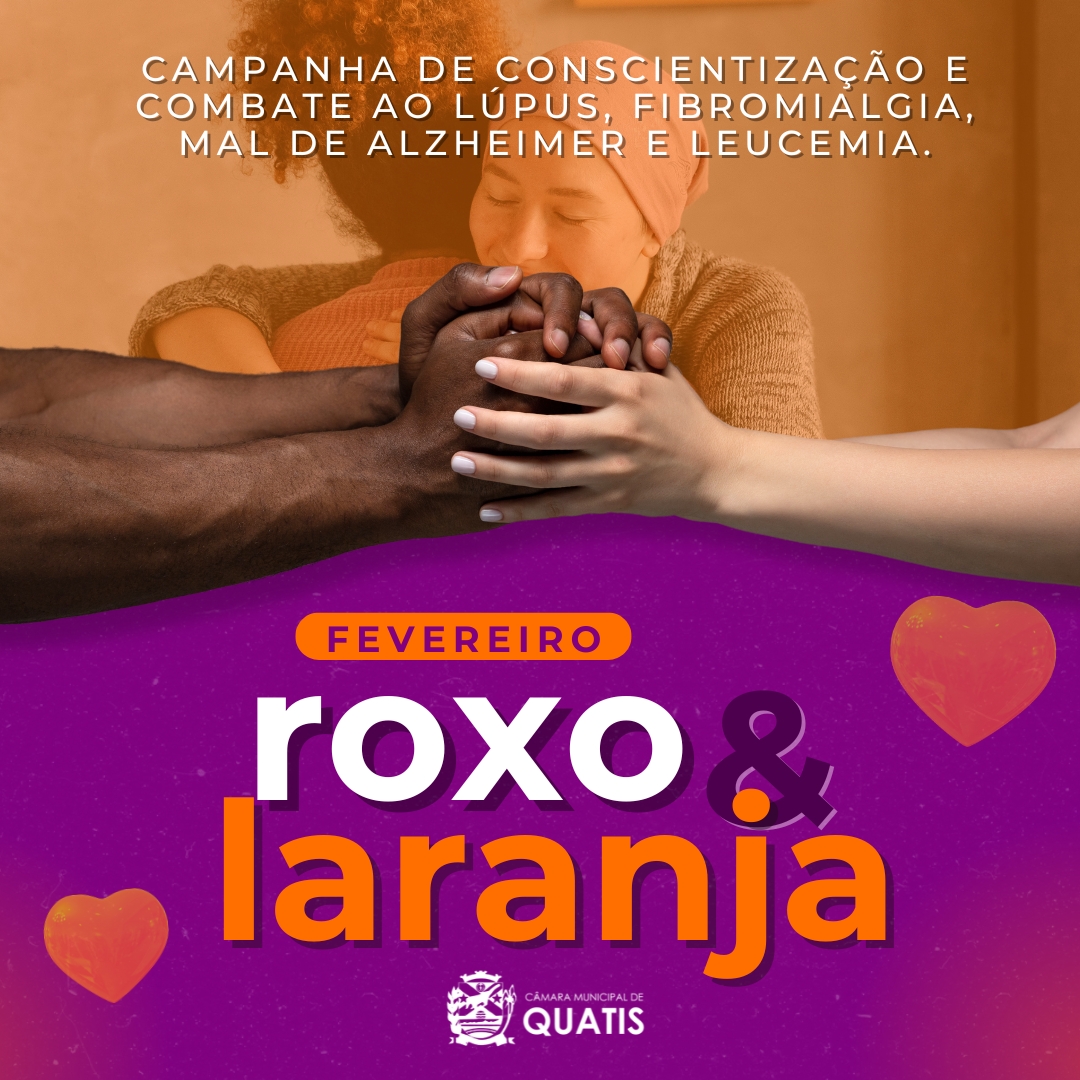 Fevereiro Roxo e Laranja: Juntos na Prevenção e Conscientização!