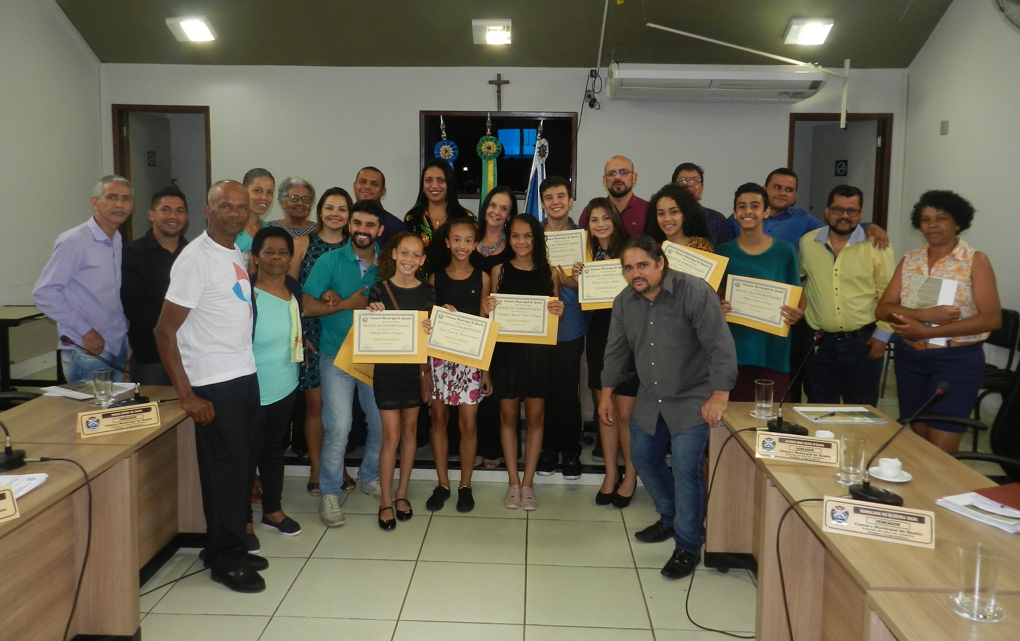 Homenagem aos bailarinos quatienses 