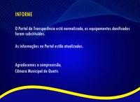 INFORME - Portal da Transparência atualizado. 
