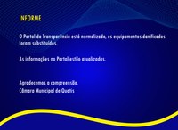 INFORME - Portal da Transparência atualizado. 