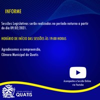 INFORME - Sessões Legislativas