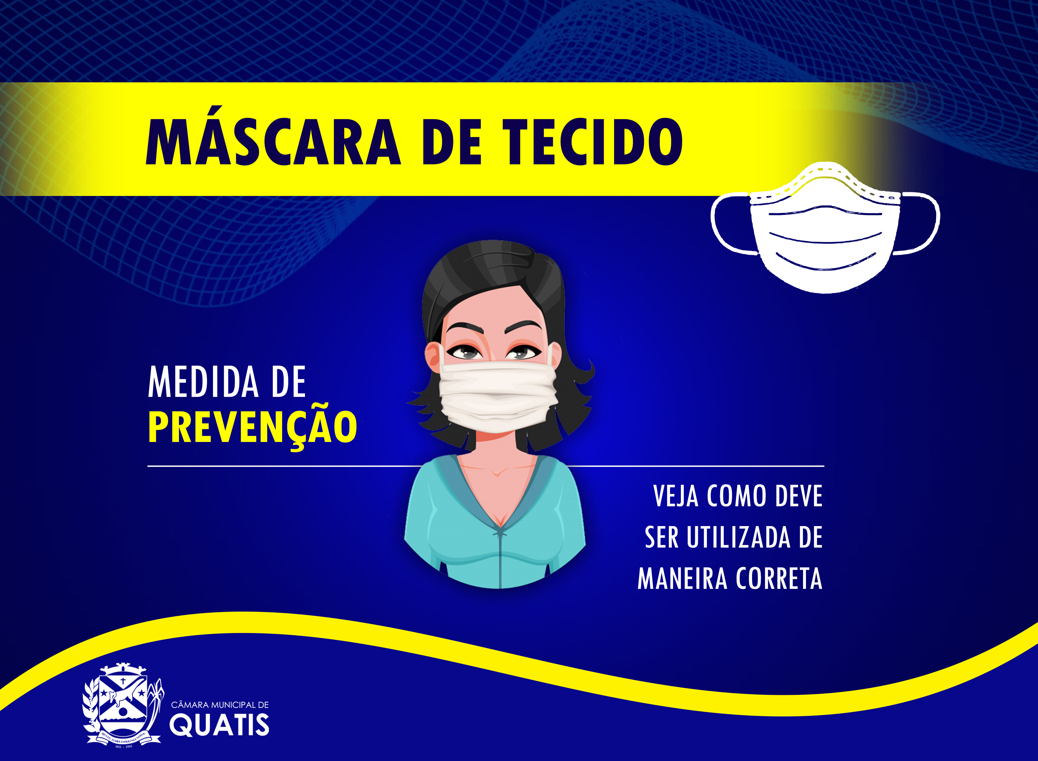 MÁSCARAS ARTESANAIS PODEM AJUDAR NA PREVENÇÃO CONTRA O CORONAVÍRUS