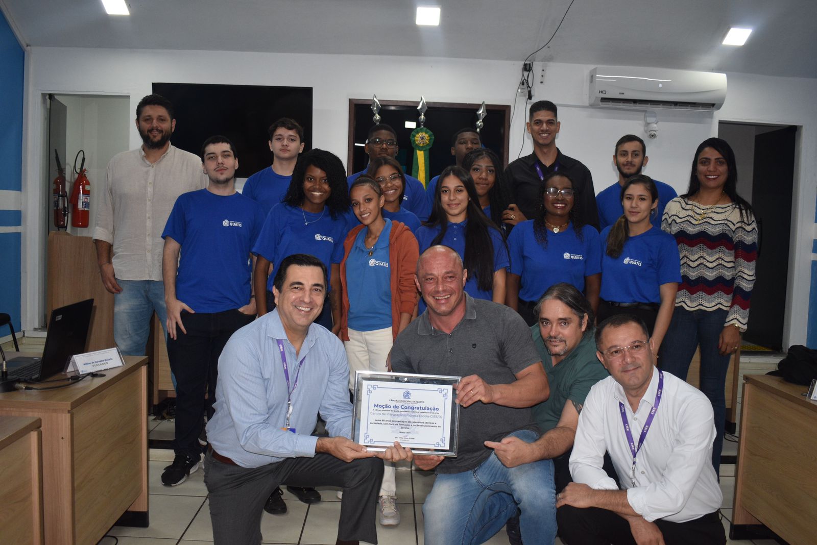 Moção de Congratulação aos representantes do CIEE