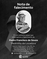  NOTA DE PESAR