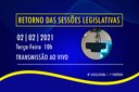 Retorno das Sessões