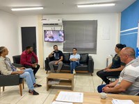 Reunião com o novo Secretário de Cultura e Turismo e os Diretores da Cultura