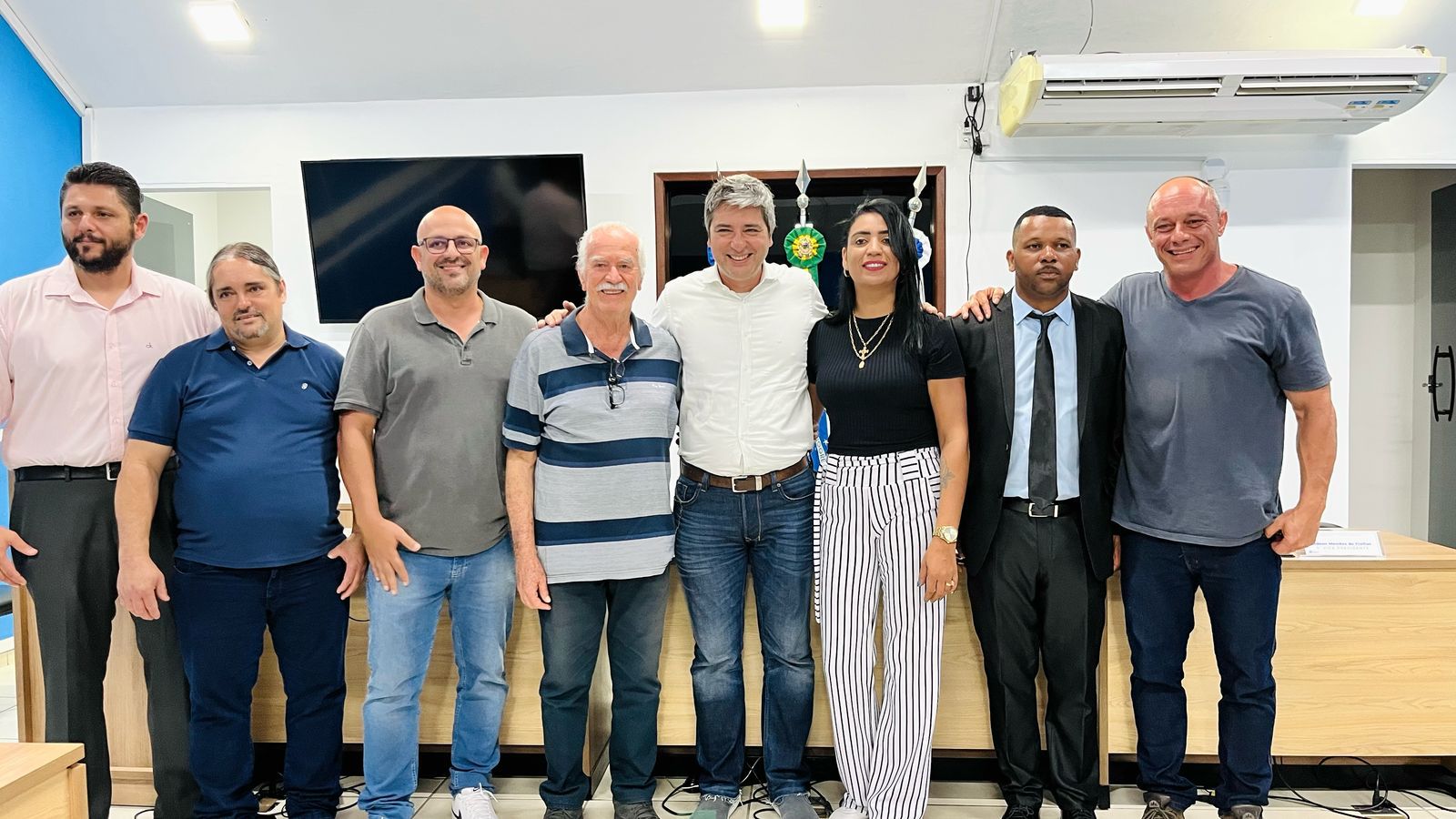 Visita do Senador Carlos Portinho na Câmara Municipal de Quatis