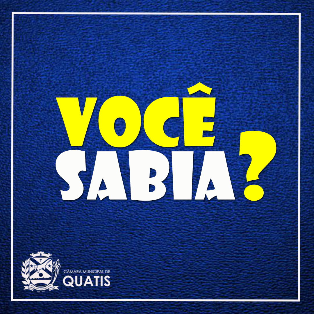 Você Sabia ?